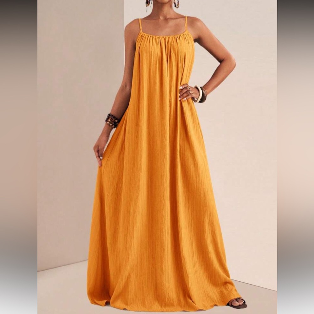 Elegant White Maxi Dress - Picture 11 of 16